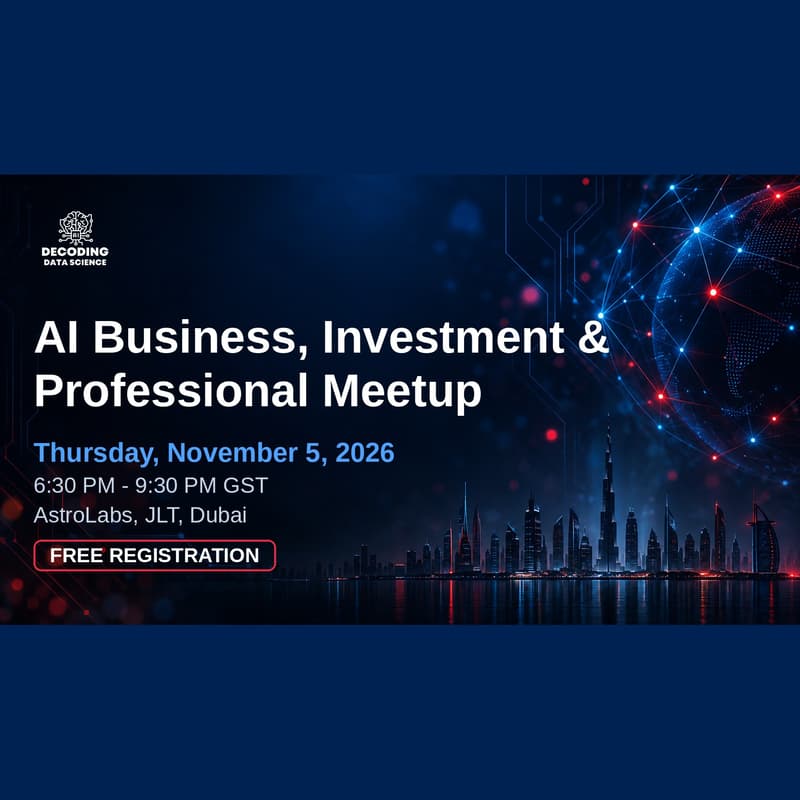 Cover Image for AI Business , Investment & Professional Meetup