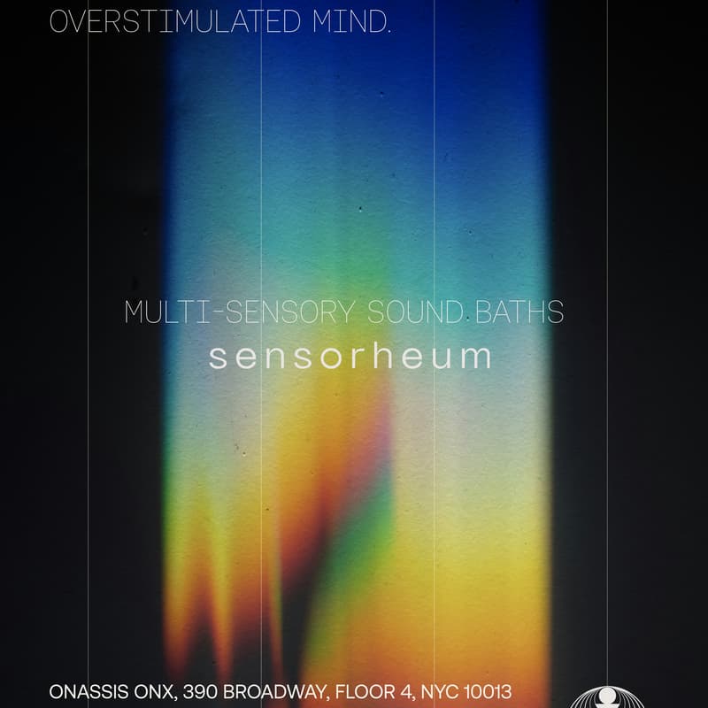 Cover Image for Multi-Sensory Sound Baths w/ SENSORHEUM