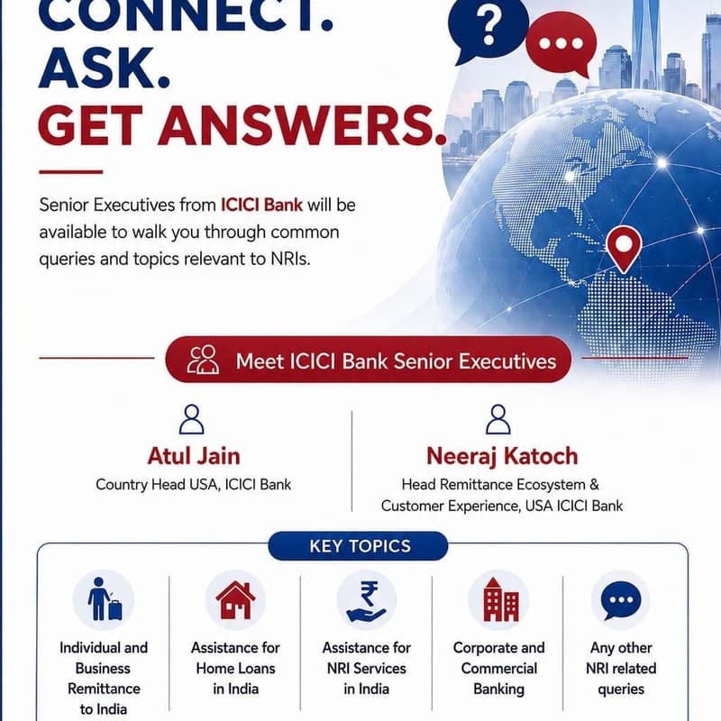 Cover Image for Cross-Border Banking Solutions for the Indian Diaspora: An Interactive Session with ICICI Bank