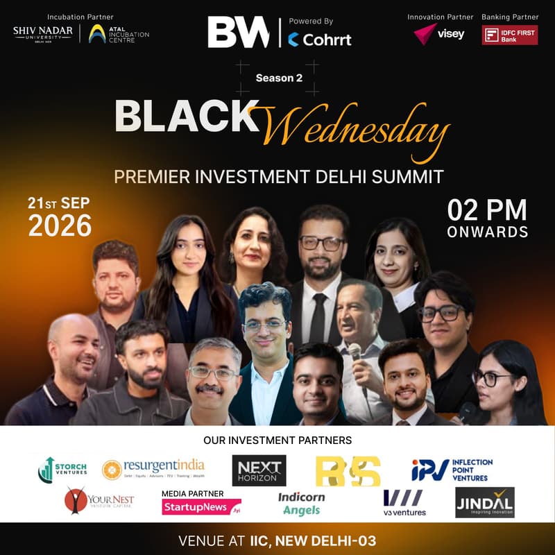 Cover Image for Black Wednesday Season 2 | Premier Investment Delhi Summit