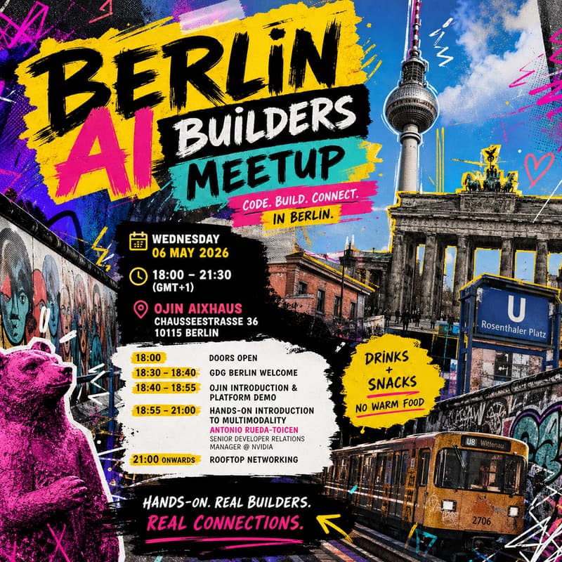 Cover Image for 🤖 Berlin AI Builders Workshop