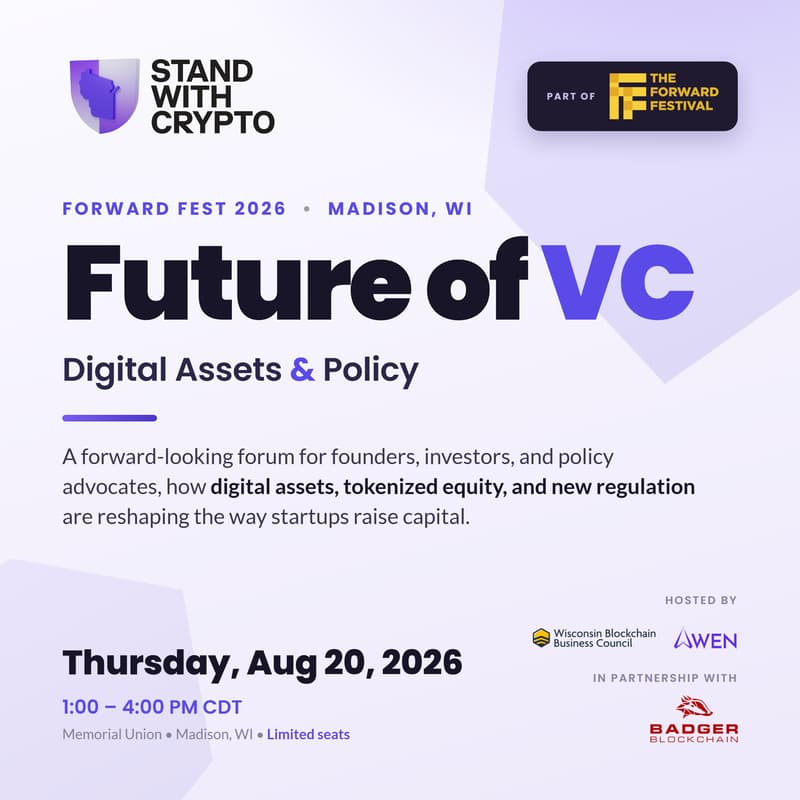 Cover Image for Forward Fest 26 - Future of VC: Digital Assets & Policy
