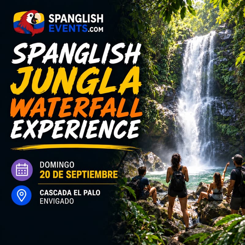Cover Image for Spanglish Jungla Waterfall Experience