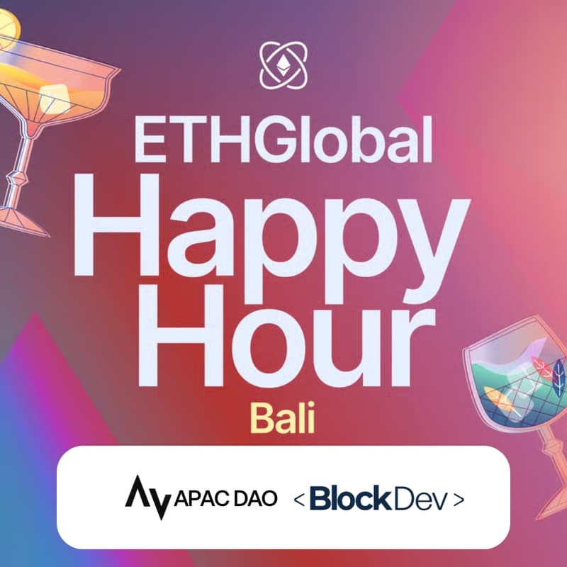 Cover Image for ETHGlobal Happy Hour Bali with APAC DAO