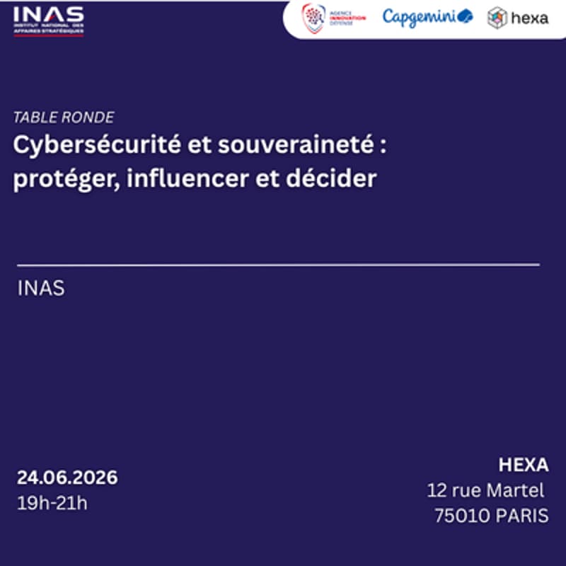 Cover Image for Cybersécurité et souveraineté : protéger, influencer et décider