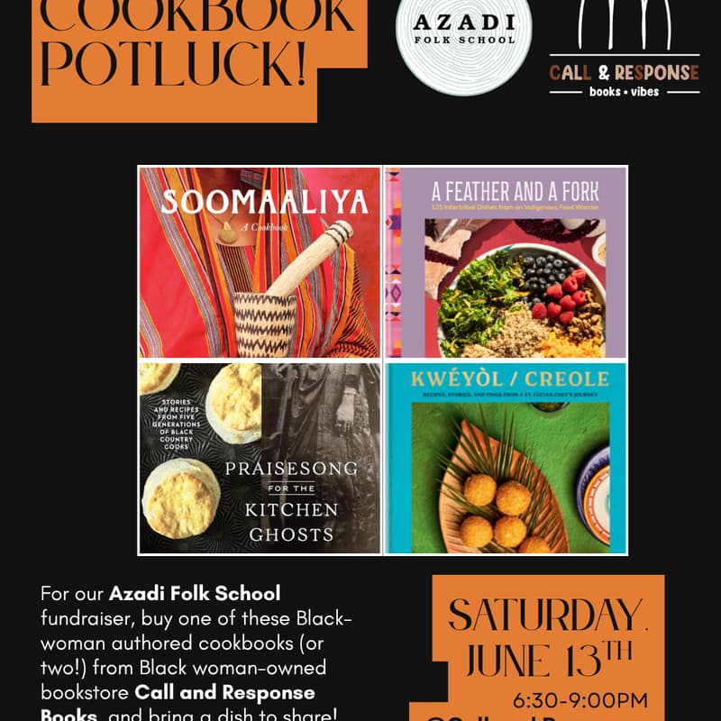 Cover Image for Cookbook Potluck: Celebrating Black Women in Food