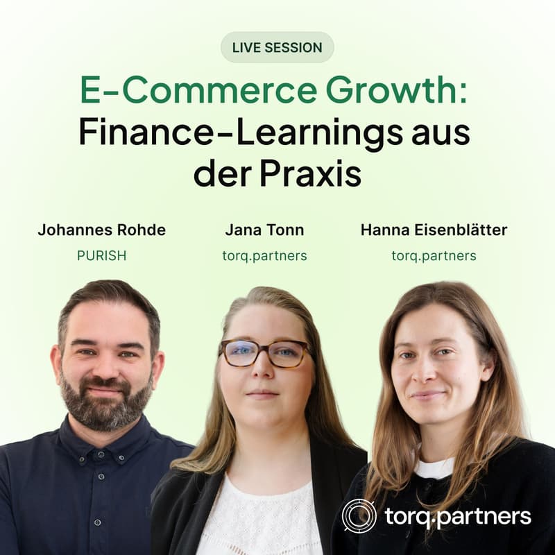 Cover Image for E-Commerce Growth: Finance-Learnings aus der Praxis