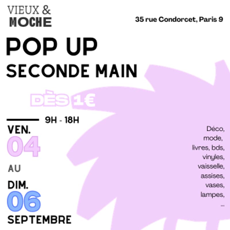 Cover Image for Pop up Vieux & Moche - Septembre