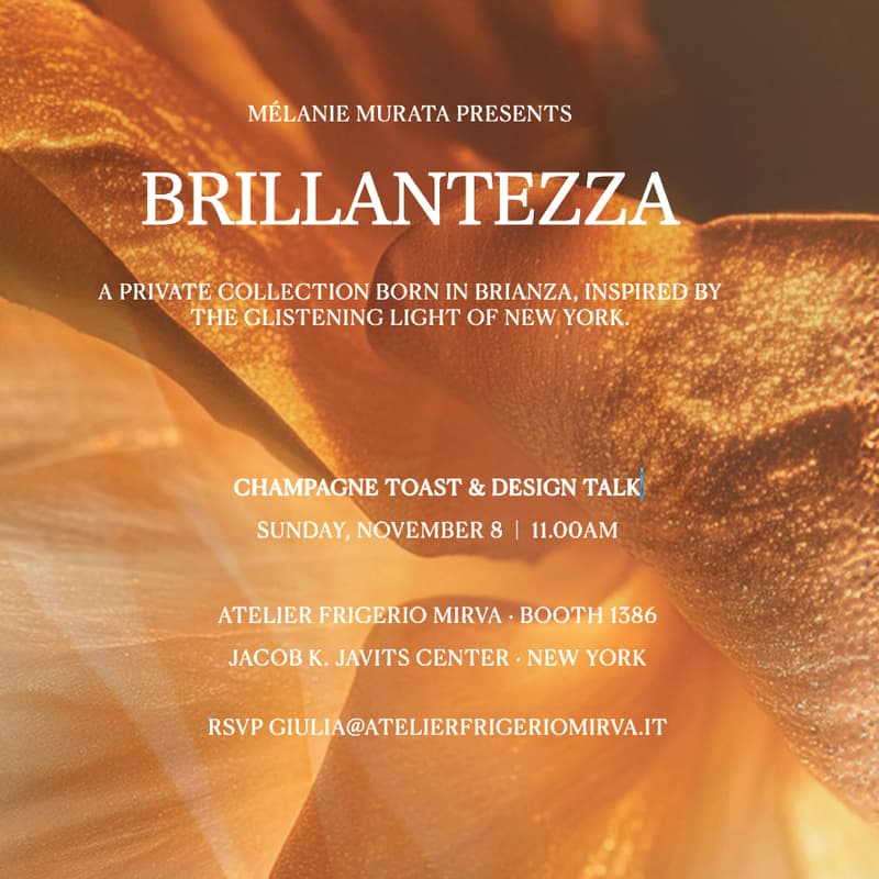 Cover Image for Champagne Toast & Design Talk | Hosted by Mélanie Murata