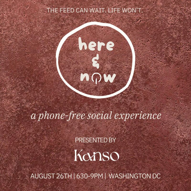 Cover Image for Here & Now: A Phone-Free Social Experience (Washington D.C.)