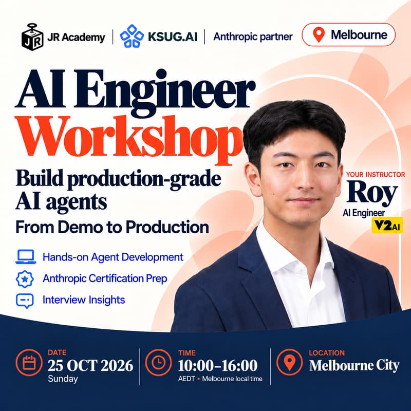 Cover Image for π AI Engineer Workshop: Build an AI Agent from Scratch