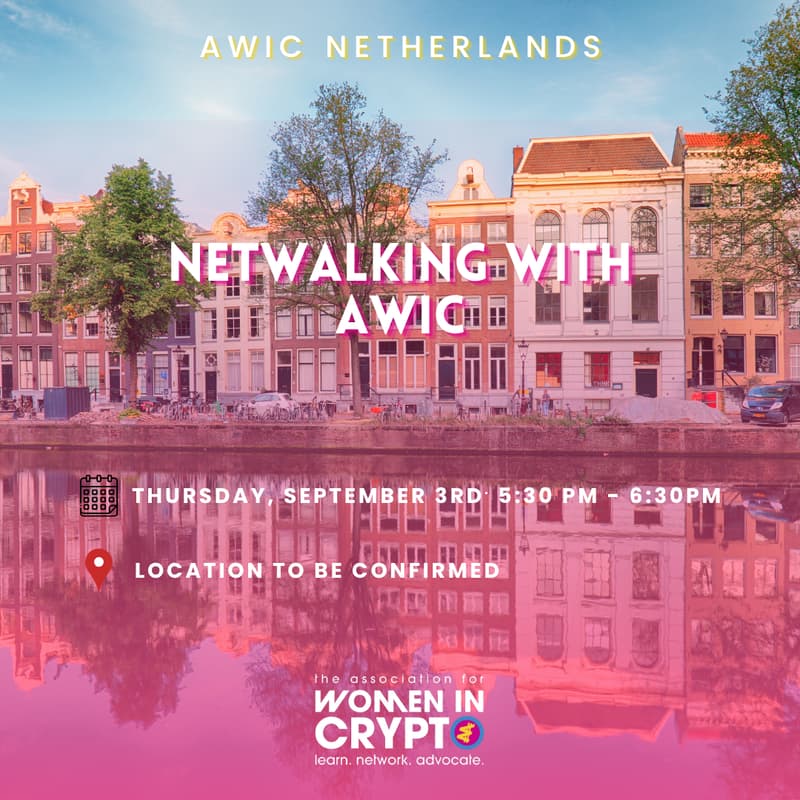 Cover Image for AWIC Amsterdam Netwalking: Goodbye, Summer! 🌅