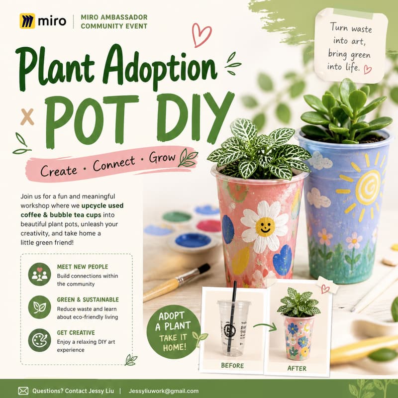 Cover Image for Plant Adoption X Pot DIY