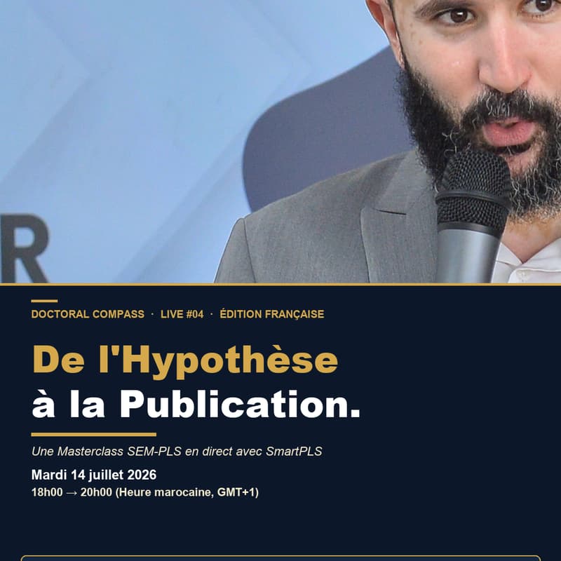Cover Image for De l'Hypothèse à la Publication : Une Masterclass SEM-PLS en Direct