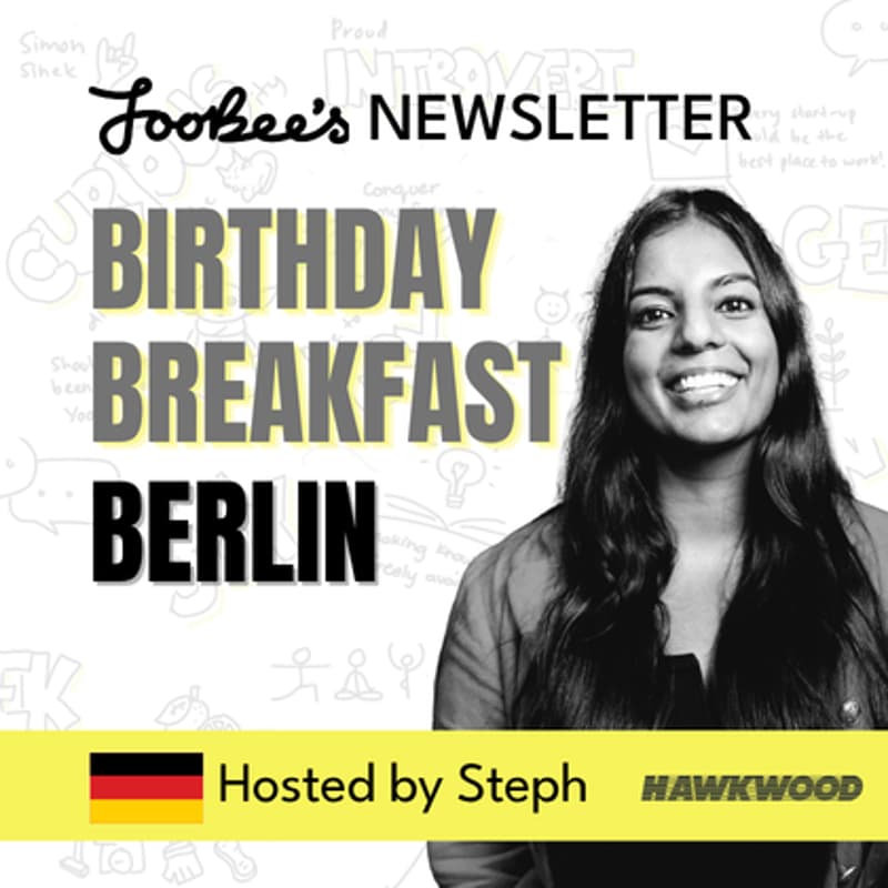 Cover Image for 🎂 JooBee's Newsletter Birthday Brunch @Berlin