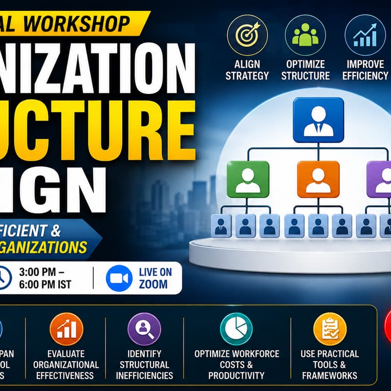 Cover Image for ORGANISATION STRUCTURE DESIGN WORKSHOP