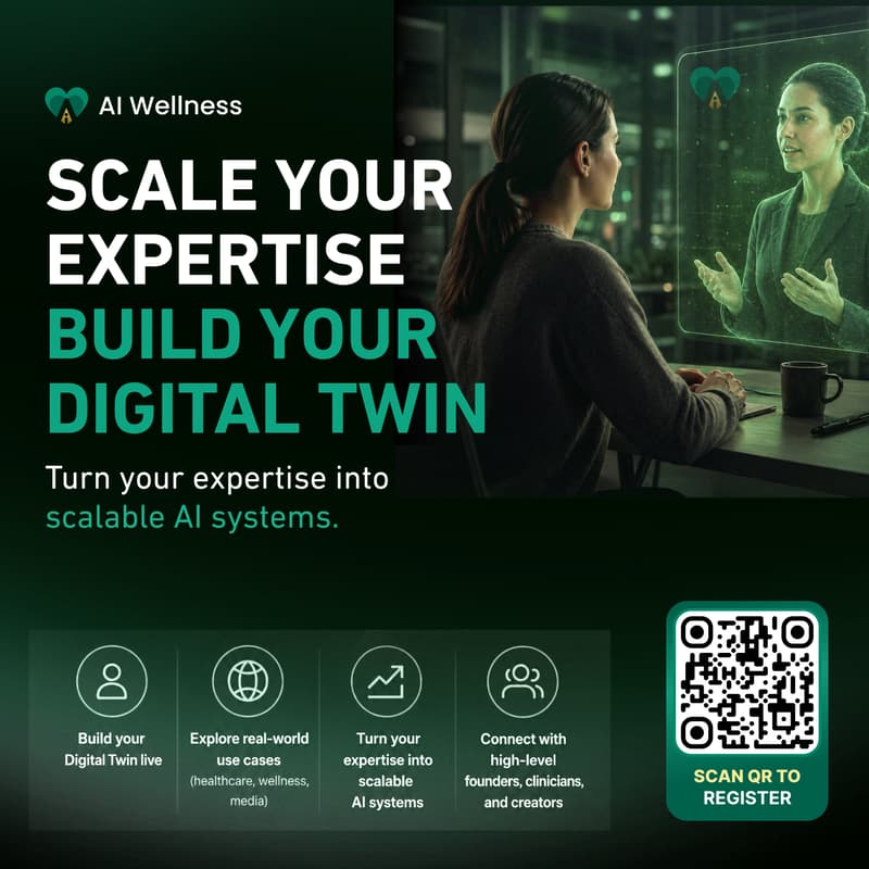 Cover Image for AI WELLNESS x IMS - “Human Intelligence Infrastructure – Live Build Experience”