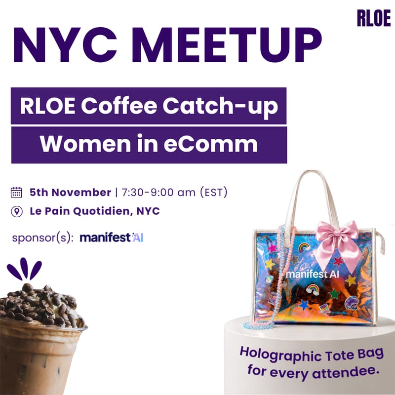 Cover Image for RLOE Coffee Catch-up: Women in eCommerce | NYC