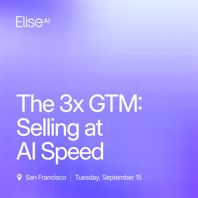 Cover Image for 3x GTM: Selling at AI Speed (SF)