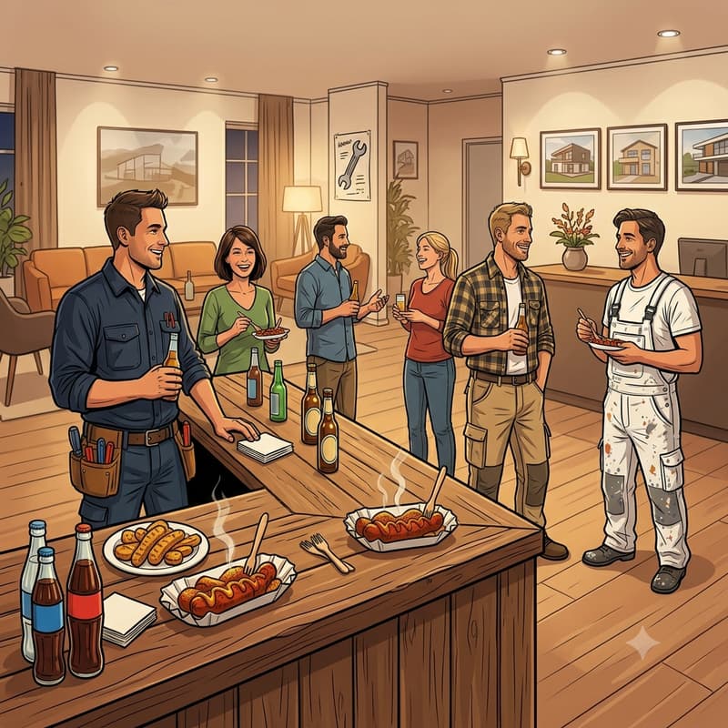 Cover Image for Currywurst Stammtisch der Handwerker