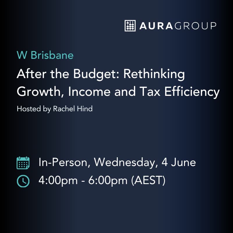 Cover Image for Brisbane - After the Budget: Rethinking Growth, Income and Tax Efficiency