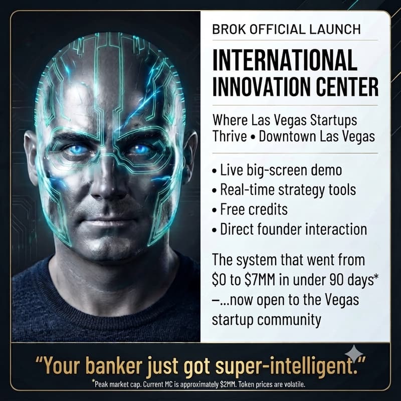 Cover Image for BROK GENIUS $POCK OFFICIAL AI LAUNCH EVENT