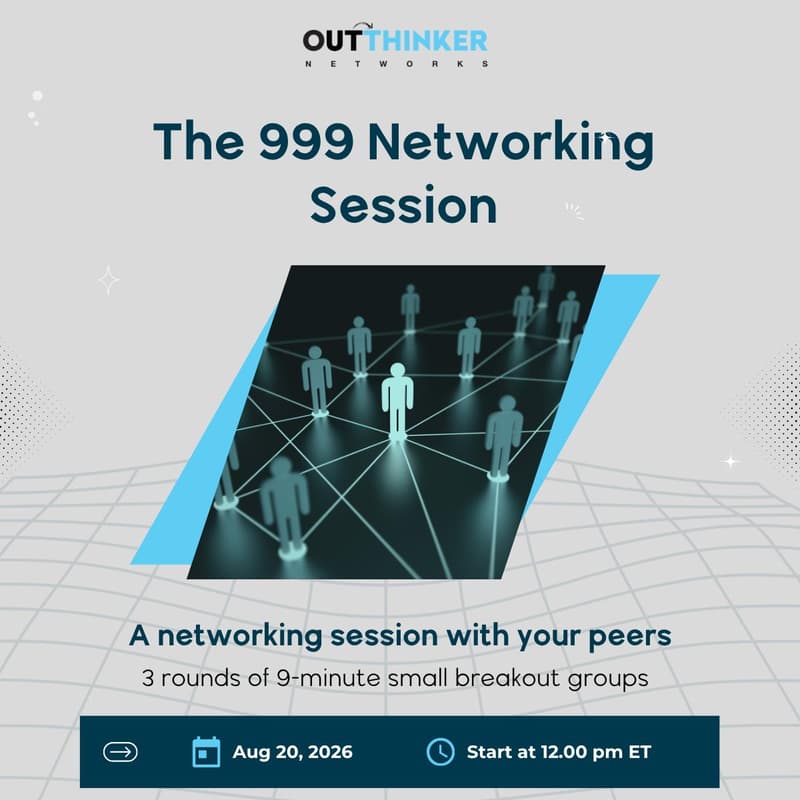 Cover Image for The 999 Networking Session