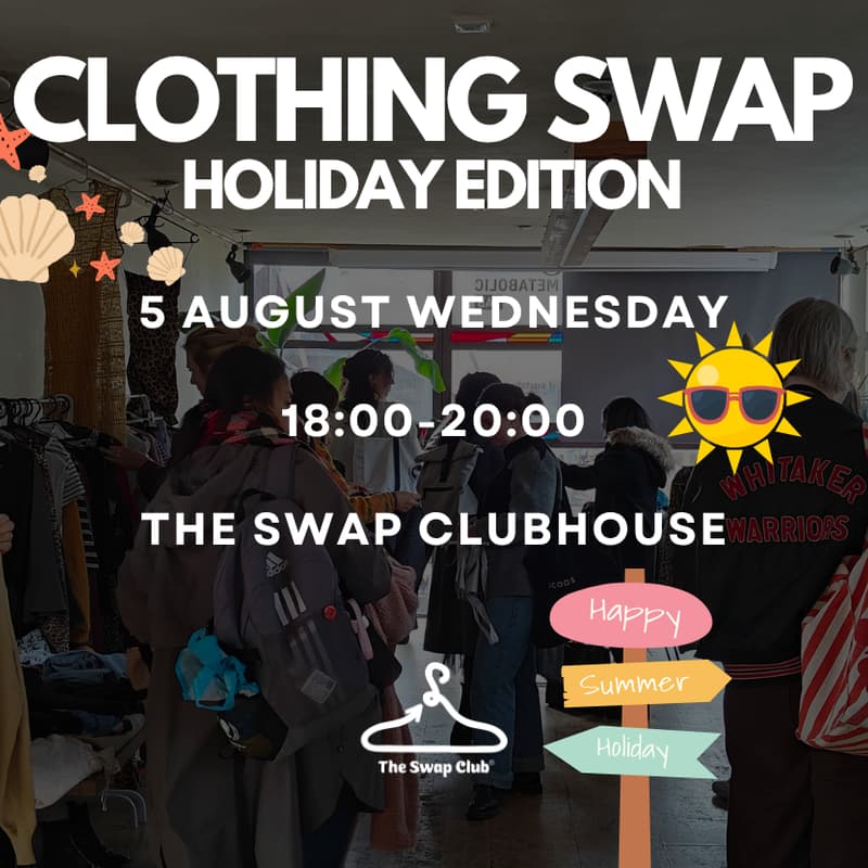 Cover Image for Clothing Swap: Holiday Edition (20 spots)