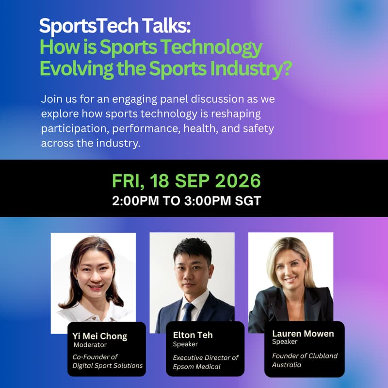 Cover Image for SportsTech Talks: How is Sports Technology Evolving the Sports Industry?