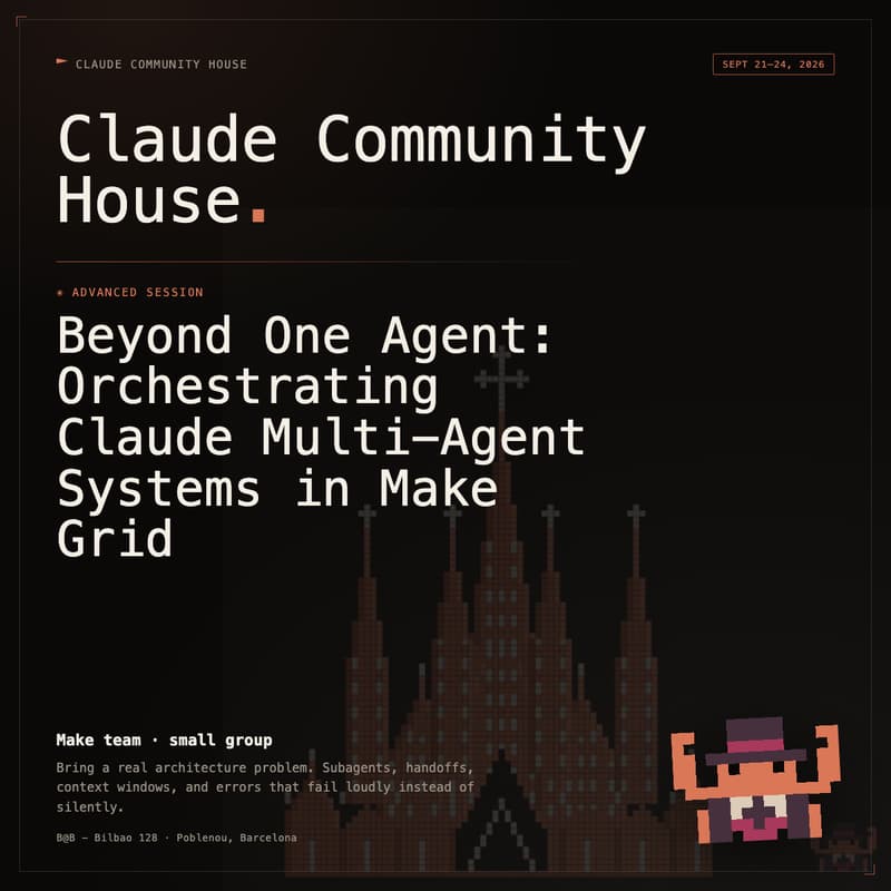 Cover Image for Beyond One Agent - Orchestrating Claude Multi-Agent Systems in Make Grid