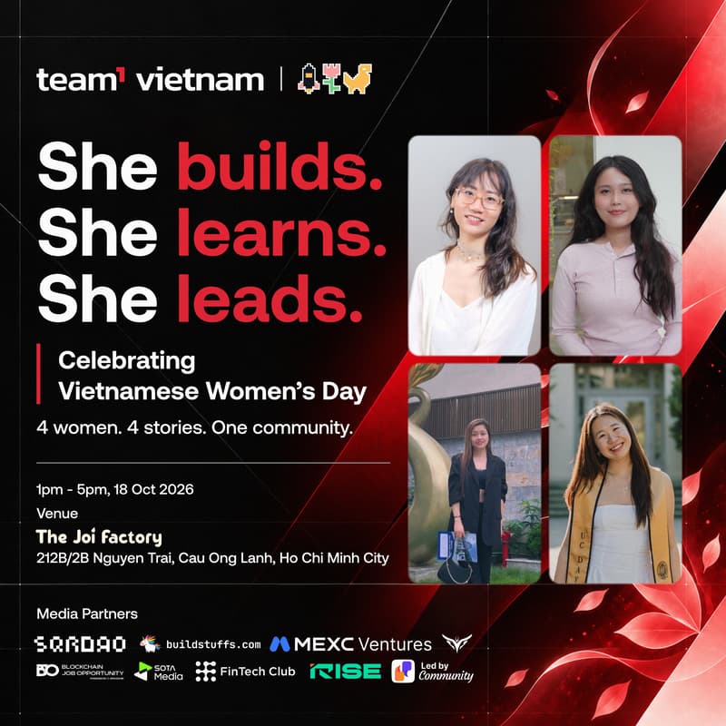 Cover Image for Team1 Vietnam: She Builds #1