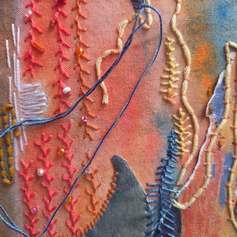 Cover Image for Mixed Media Embroidery