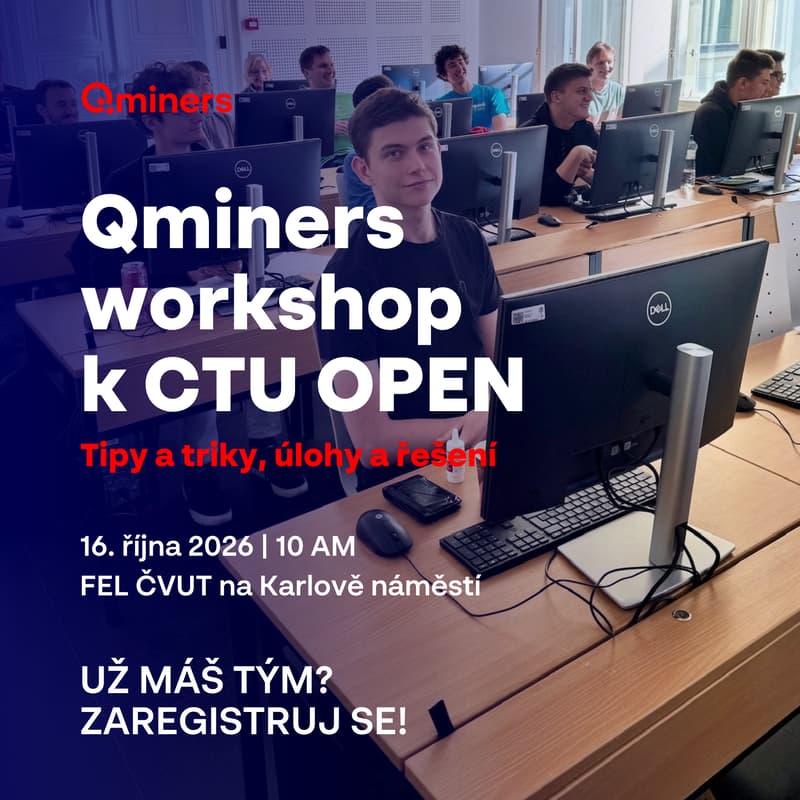 Cover Image for Qminers workshop pro CTU Open