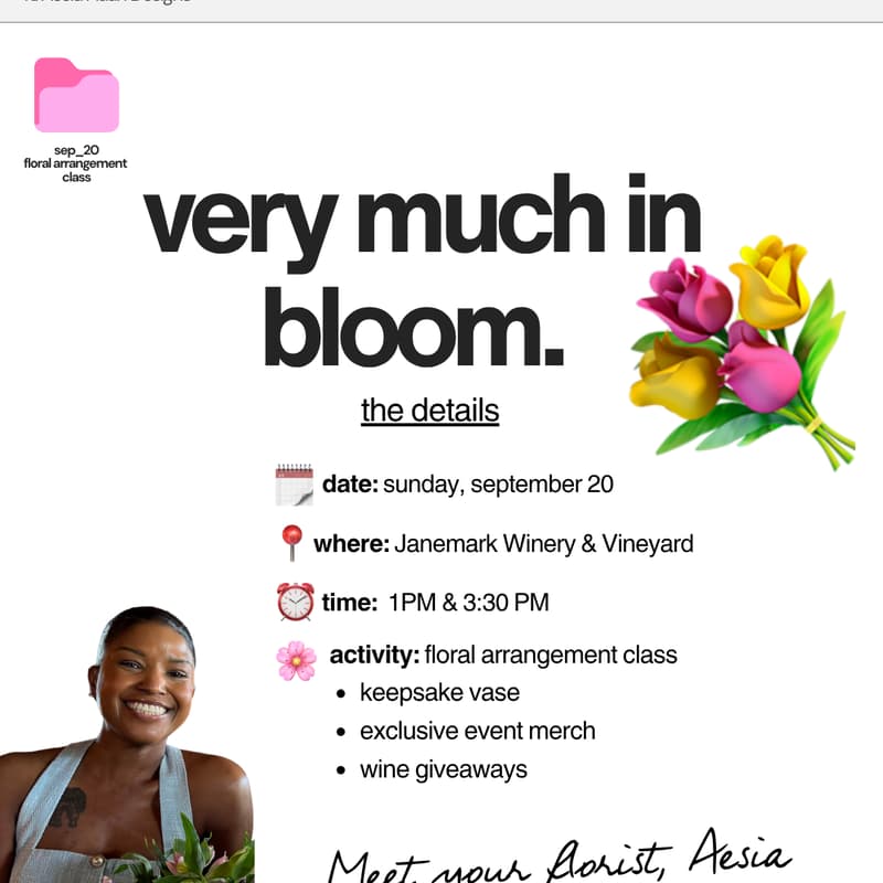 Cover Image for very much in bloom (3:30PM)