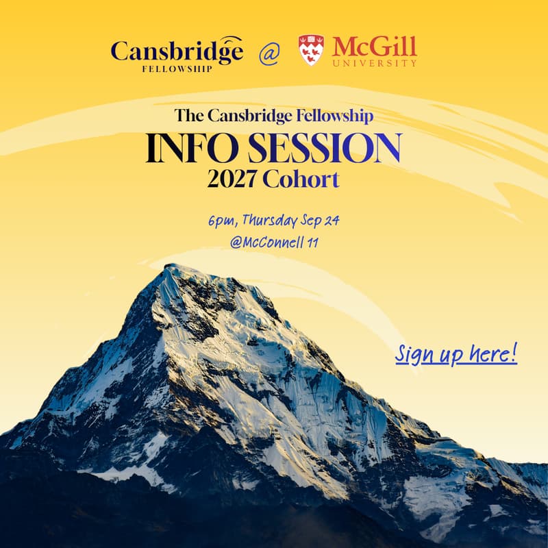 Cover Image for Cansbridge 2027 Info Session @McGill