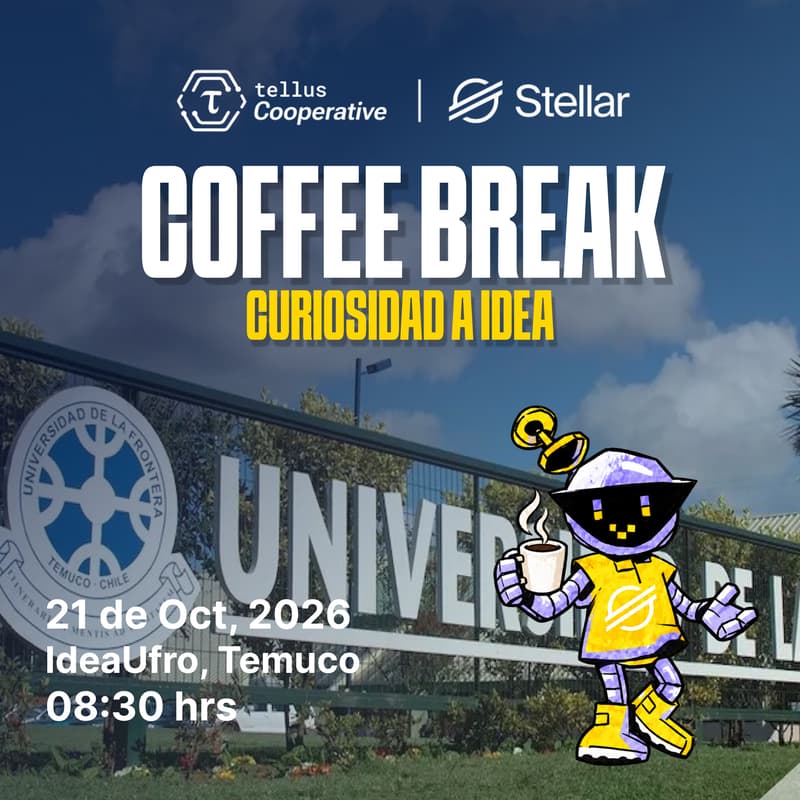 Cover Image for Coffee Break #4: Construye, conecta y crece en Stellar