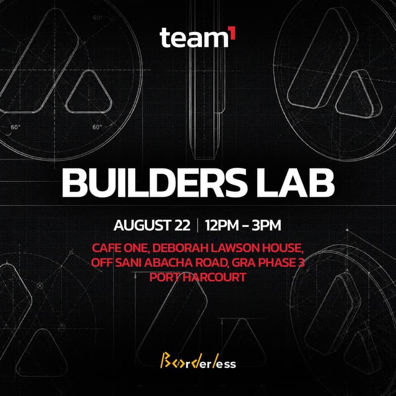 Cover Image for Team1 Builders Lab, Port-Harcourt