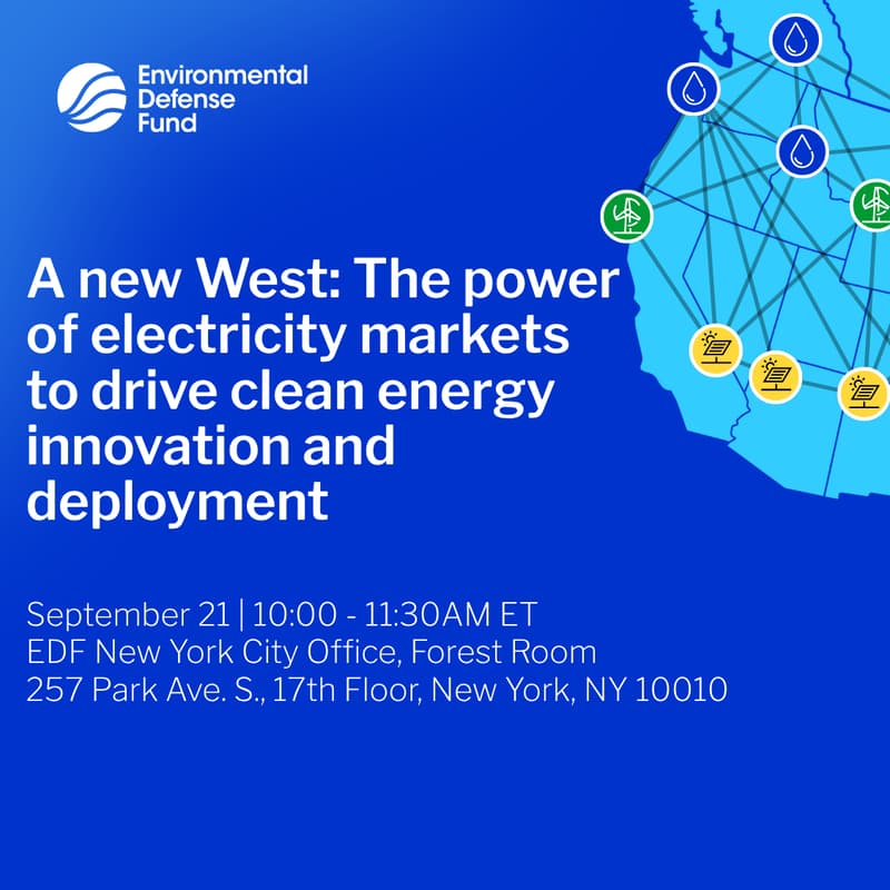 Cover Image for A new West: The power of electricity markets to drive clean energy innovation and deployment
