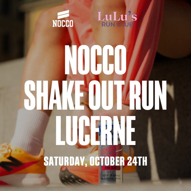 Cover Image for NOCCO x LuLu's SHAKE OUT RUN LUCERNE