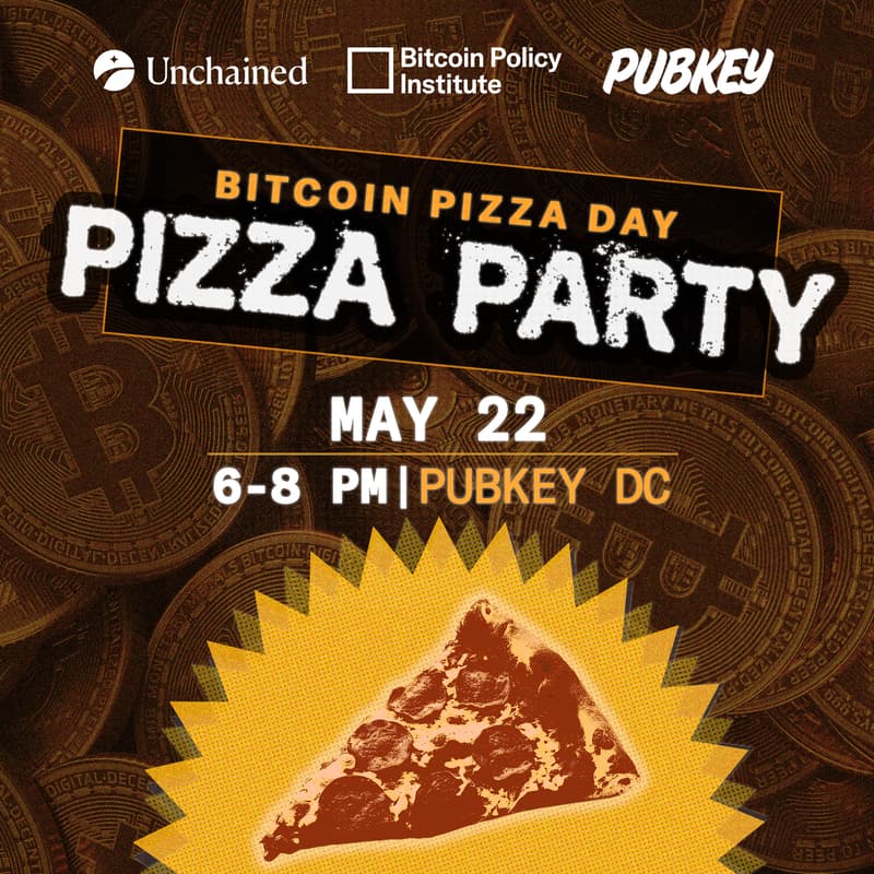 Cover Image for Bitcoin Pizza Day Celebration at PubKey DC