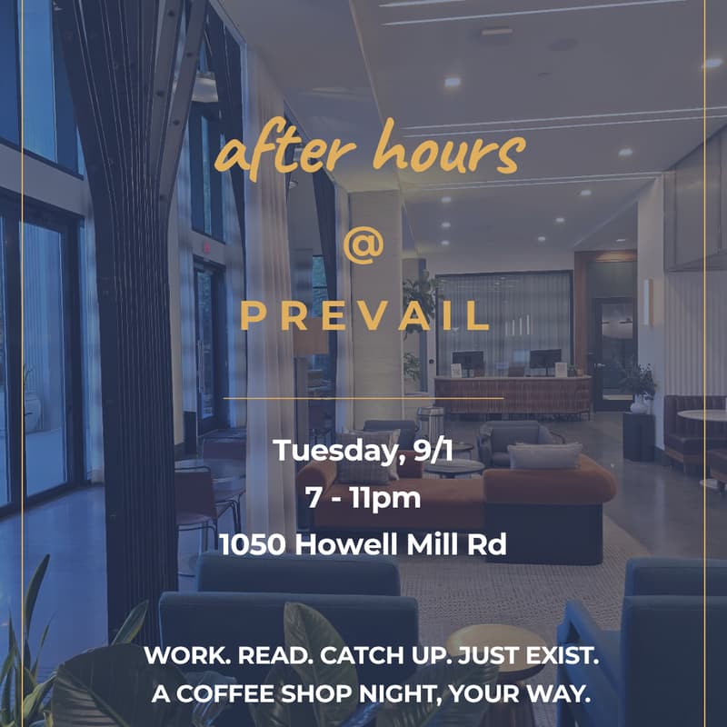 Cover Image for after hours @ Prevail