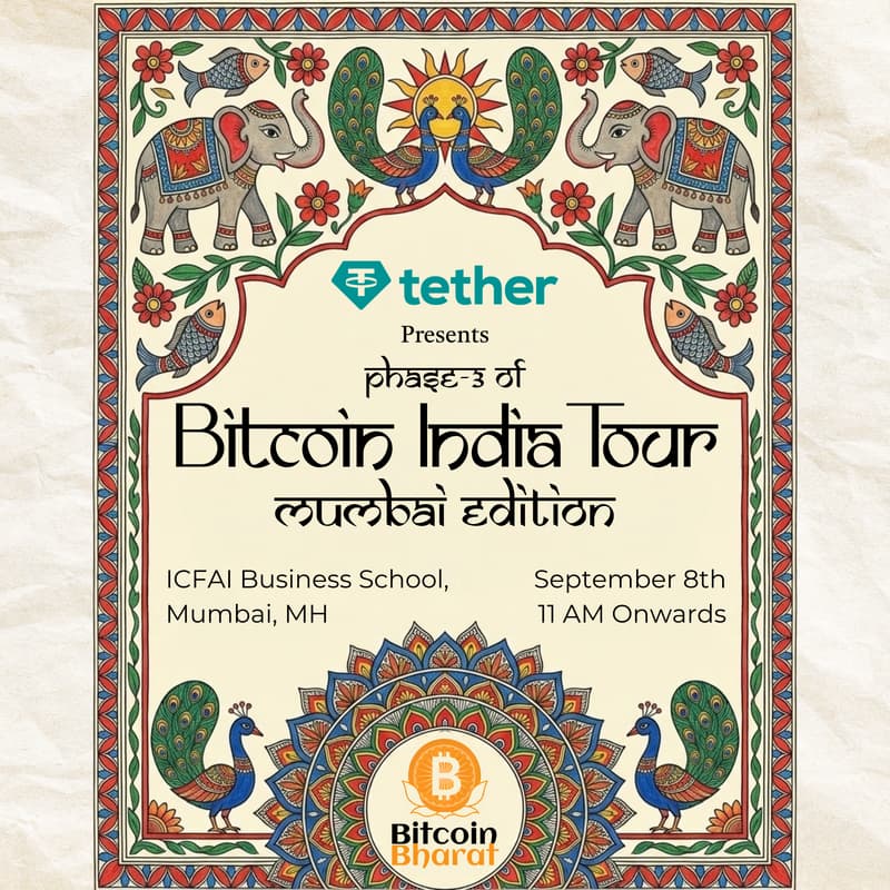 Cover Image for Bitcoin India Tour- Mumbai Edition