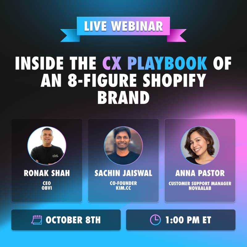 Cover Image for Inside the CX Playbook of an 8-Figure Shopify Brand