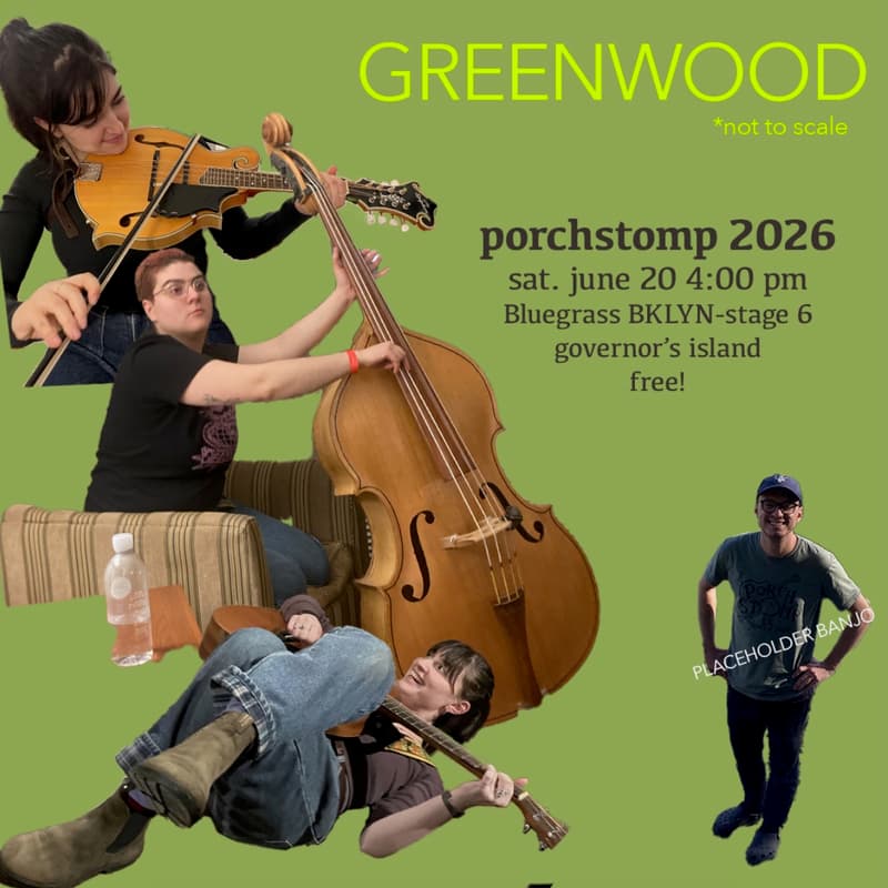 Cover Image for Greenwood Plays PorchStomp!