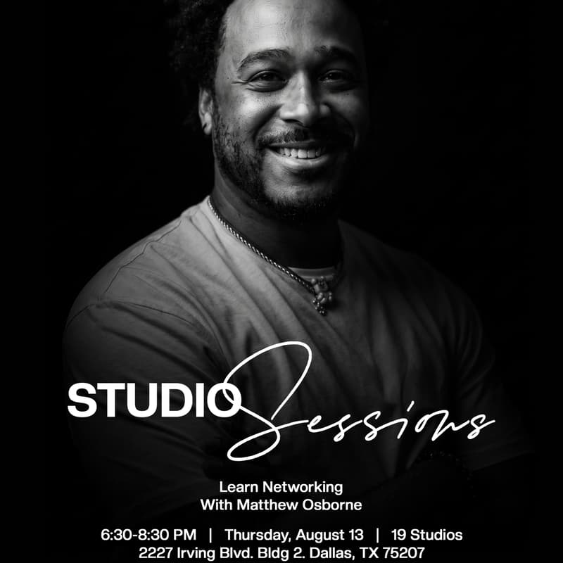 Cover Image for Studio Sessions: Networking 101 With Matthew Osborne