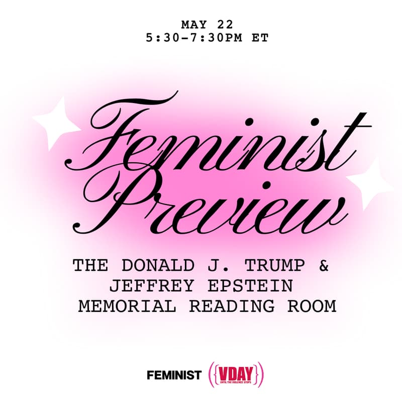 Cover Image for ★ FEMINIST PREVIEW ★ Donald J. Trump & Jeffrey Epstein Memorial Reading Room