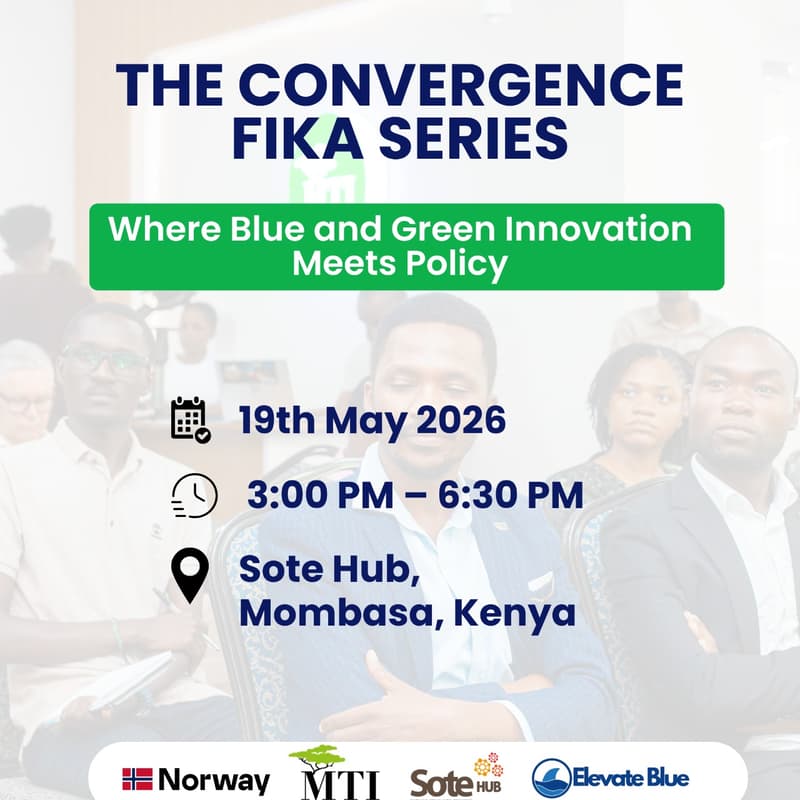 Cover Image for The Convergence Fika Series: Where Green and Blue Innovation Meets Policy