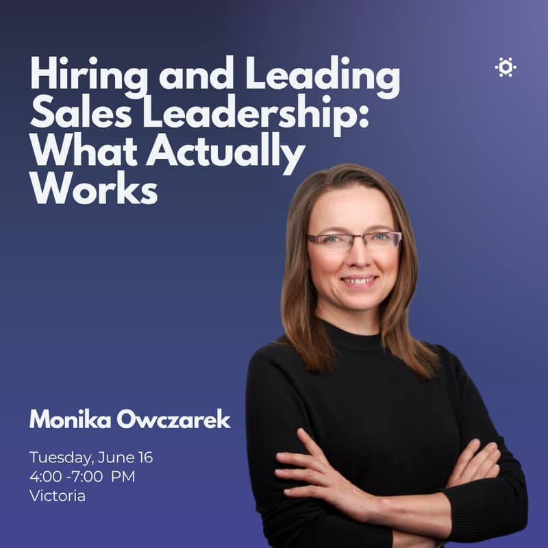 Cover Image for Hiring and Scaling Sales Leadership: What Actually Works