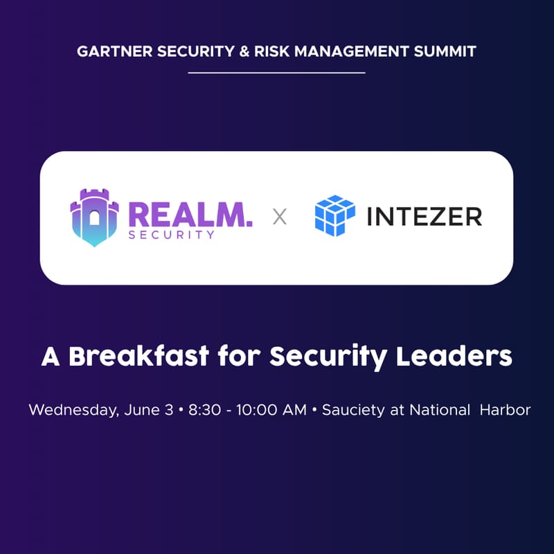 Cover Image for A Breakfast for Security Leaders at Gartner SRM