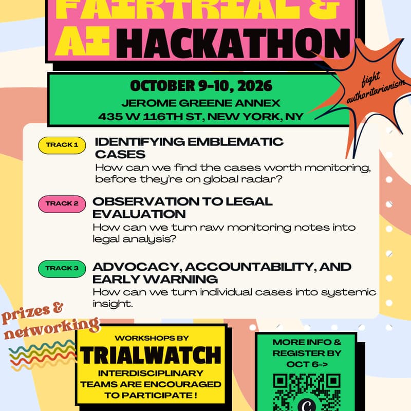 Cover Image for The Fair Trial Hackathon